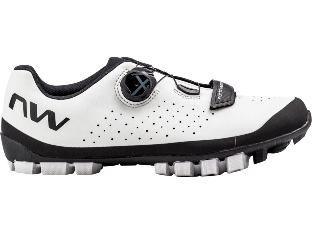 Clear grey / black