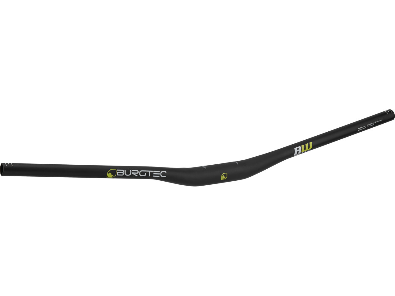 Burgtec Ride Wide DH 35 22.5 mm Riser Lenker Burgtec Ride Wide DH 35 22.5 mm Riser Lenker