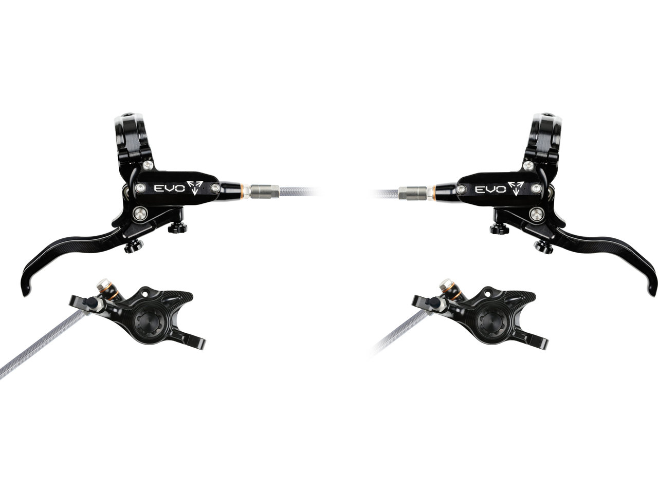 Evo X2 V+h Set Scheibenbremse Mit Stahlflexleitung