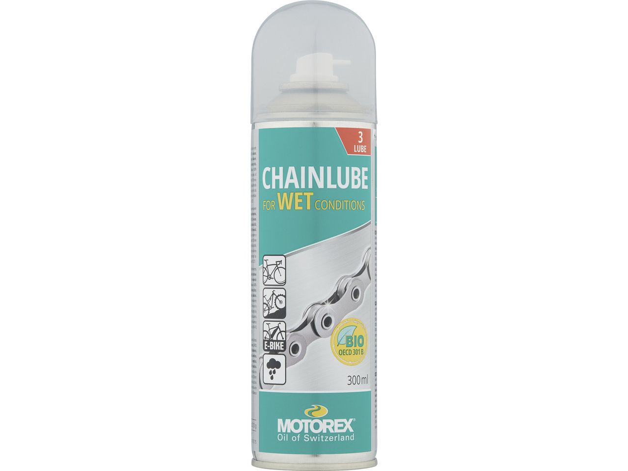 Motorex Chainlube Wet Conditions 300 ml Spray Motorex Chainlube Wet Conditions 300 ml Spray