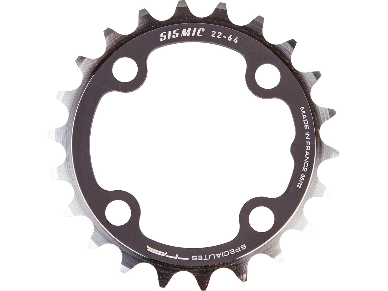 SPECIALITES TA Kettenblatt Sismic, XTR FC-M970, 4-Arm, innen, 64 mm Lochkreis SPECIALITES TA Kettenblatt Sismic, XTR FC-M970, 4-Arm, innen, 64 mm Lochkreis