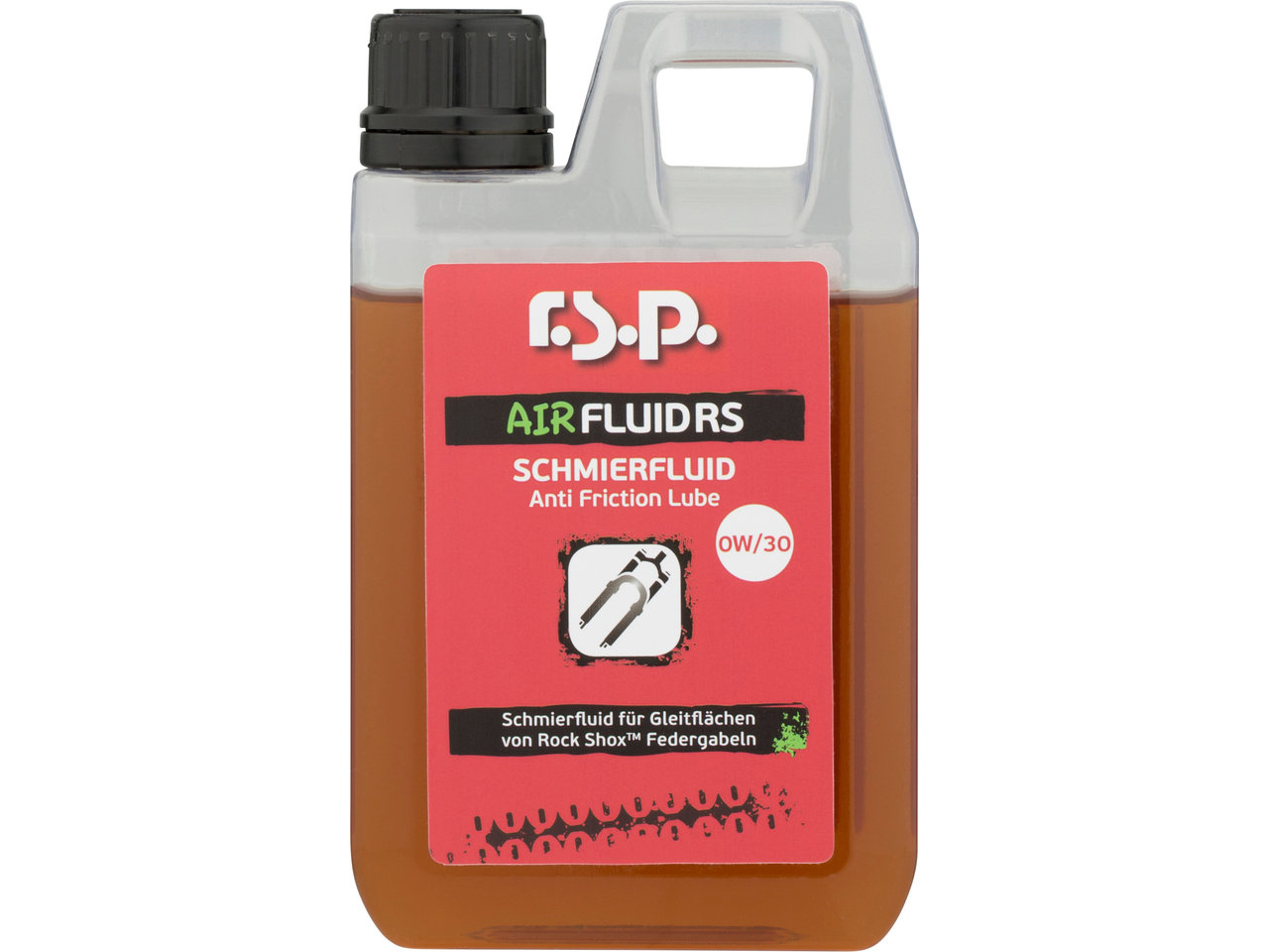 r.s.p. Air Fluid RS 0W/30 Schmieröl für RockShox Federgabeln r.s.p. Air Fluid RS 0W/30 Schmieröl für RockShox Federgabeln