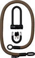 tex-lock candado de cadena con ojales + candado en U/X