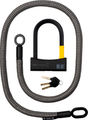 tex-lock Eyelet chain lock + D-lock shackle lock