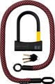 tex-lock Eyelet chain lock + D-lock shackle lock