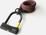 tex-lock eyelet Kettenschloss + D-lock Mini-Bügelschloss