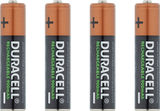 Duracell Rechargeable AAA HR03 Battery - 4 pack