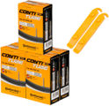 Continental Tour 28 All Inner Tube Set - 5 Inner Tubes + 2 Free Tyre Levers