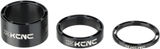 KCNC 3-Piece Hollow Headset Spacer Set for 1 1/8"