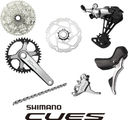 Shimano CUES U6000 Group 1x10 "Polished Silver Edition"