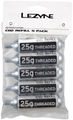 Lezyne Spare Threaded CO2 Cartridges, 25 g - 5 pcs