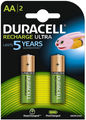 Duracell Battery AA HR6 Recharge Ultra - 2 Pack
