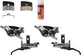 Shimano Conjunto de frenos de disco XTR BL-M9220+BR-M9220 delantero y trasero