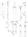 RockShox Ersatzteile Lyrik RCT3 (A1 / 2016-2017) 27,5"