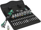 Wera Cliquet Zyklop Speed 1/4" avec Set d'Embouts