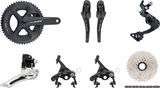 Shimano 105 R7000 Gruppe 2x11 39-53 mit Direct Mount (HR Sitzstrebe)