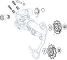 SRAM GX Type 2.1 2x10 Rear Derailleur Spare Parts