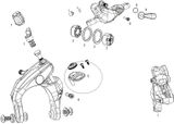 SRAM Red22B1/Force22,1,CX1/Rival22,1/700B1 HRD/Apex1/HRR Brake Spare Parts