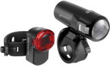 Axa Compactline 35 USB Front Light + Rear Light Set - StVZO approved