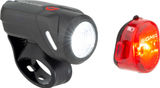 Sigma Aura 35 Front Light + Nugget II LED Rear Light Set - StVZO Approved