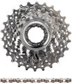 Campagnolo Kit d'Usure Cassette Veloce + Chaîne Record 9 vitesses