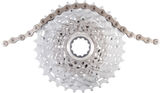Shimano Kit d'Usure XT Cassette CS-M771-10 + Chaîne CN-HG95 10 vitesses