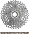 SRAM Set desgaste cassette Apex / X7 / GX PG-1050 + cadena PC 1051 10 vel.