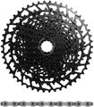 SRAM Kit d'Usure Cassette PG-1230 + Chaîne PC NX Eagle 12 vitesses