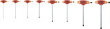 Unior Bike Tools Hex Wrench Set w/ T-handle 193HX