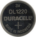 Duracell Pila de litio CR1220