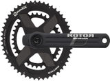 Rotor INPower DM Road Power Meter Crankset w/ Spidering, Q-Rings