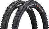 Maxxis Set de 2 Pneus Souples Minion DHF/DHR II 3C MaxxTerra EXO WT TR 27,5+