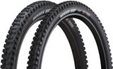 Maxxis Cubierta plegable Minion DHF / DHR II Dual EXO WT TR 27,5" en set de 2