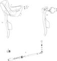 SRAM Red eTap® HRD Shift/Brake Lever Spare Parts
