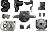SRAM Grupo Force E1 AXS HRD FM medidor de potencia 2x12 velocidades 35-48