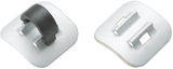 Jagwire Fixation de Câble/Conduite Stick-On en Aluminium