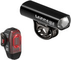 Lezyne Set de iluminación Hecto Drive Pro 65 + KTV Drive LED con aprob. StVZO