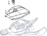 SRAM Piezas de repuesto para palanca de cambios GX Eagle Trigger