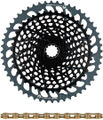 SRAM X01 Eagle XG-1295 Cassette + Eagle Chain 12-speed Wear Kit