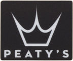 Peatys Calcomanía Crown Logo