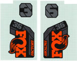 Fox Racing Shox Set d'Autocollants Decal Kit pour Fourche à Suspension 36 àpd 2021