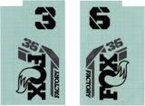 Fox Racing Shox Decal Kit for 2021 Model 36 Suspension Fork
