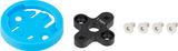 Black Inc Adaptateur d'Attache au Guidon pour Appareils Wahoo