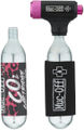 Muc-Off Road Inflator CO2 Pump + 2 x CO2 Cartridge