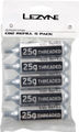 Lezyne Cartouches de CO2 Filetées 25 g - 5 pièces