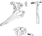 SRAM Ersatzteile Red 22, Red 2013 / Force 22 / Rival 22 Umwerfer