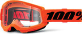 100% Strata 2 Goggle Clear Lens