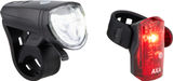 Axa Greenline 15 LED Front Light + LED Rear Light Set - StVZO approved