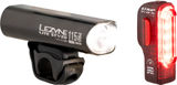 Lezyne Lite Pro 115 Frontlicht + Strip Rücklicht Beleuchtungsset mit StVZO