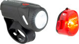 Sigma Aura 35 Front Light + Nugget II LED Rear Light Set - StVZO Approved